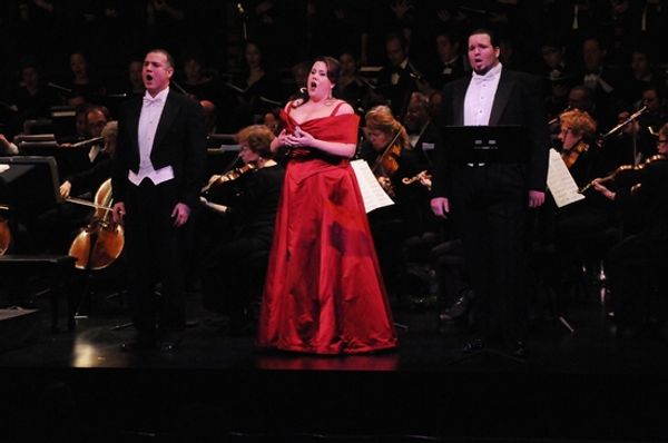 Michael Chioldi, Julianna di Giacomo and John Matz Photo